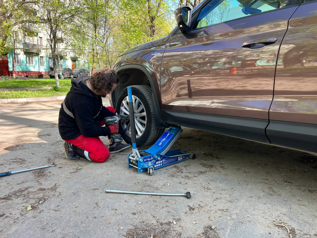 Выездной шиномонтаж